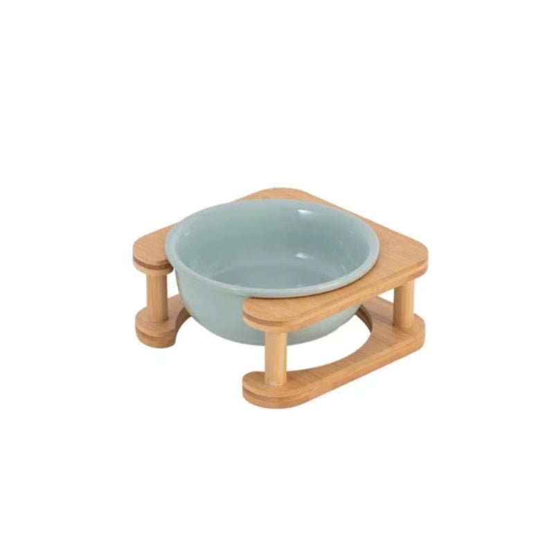 Durable Stainless Steel Cat Double Bowl