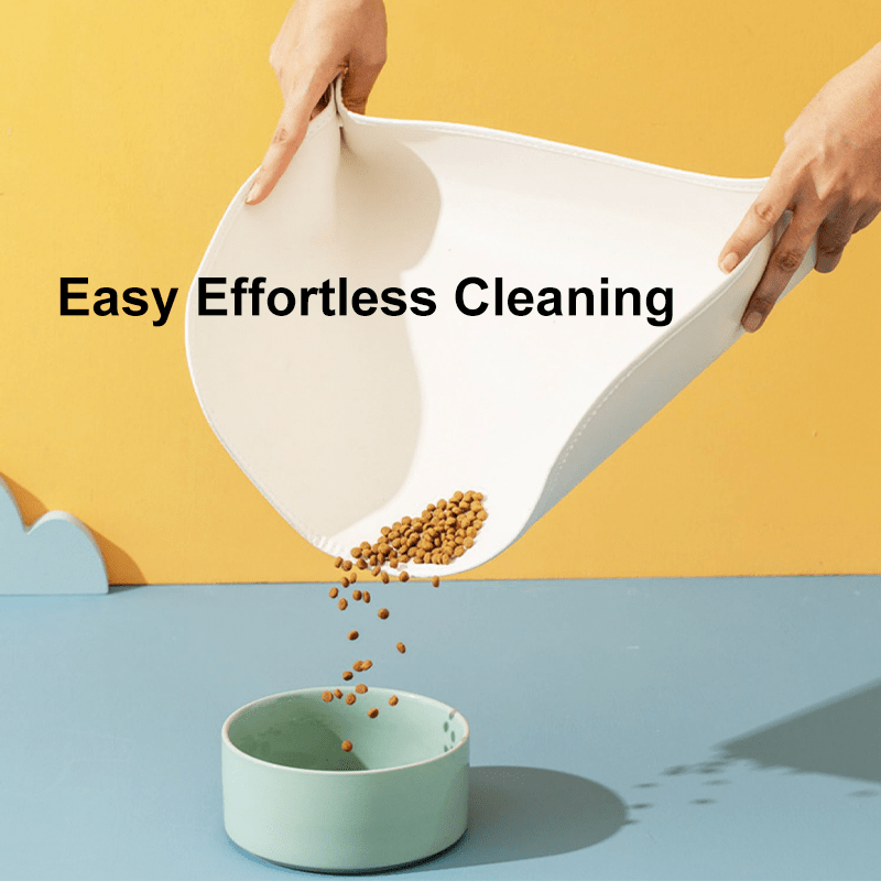 Waterproof Pet Feeding Mat Cats Dogs