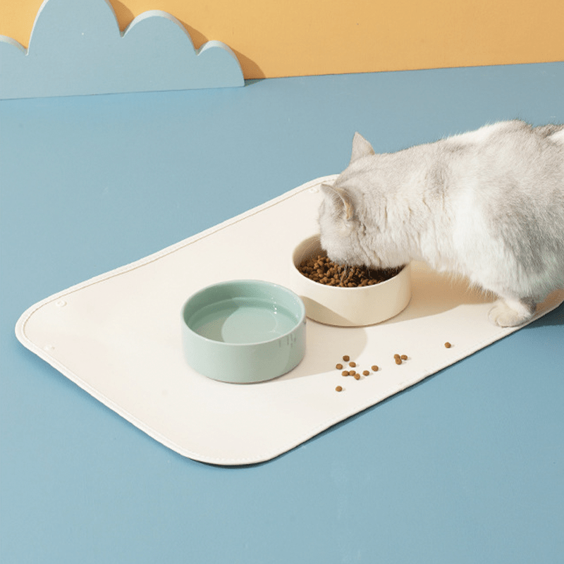 Waterproof Pet Feeding Mat Cats Dogs