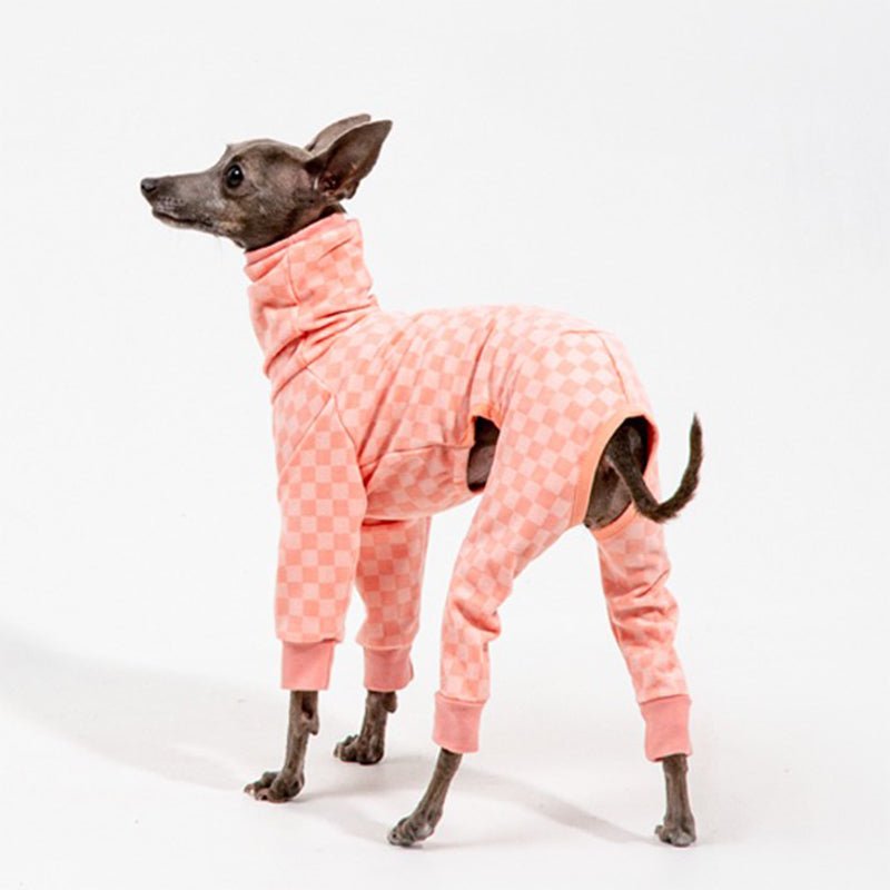 Warm Stretchy Italian Dog Jumpsuit