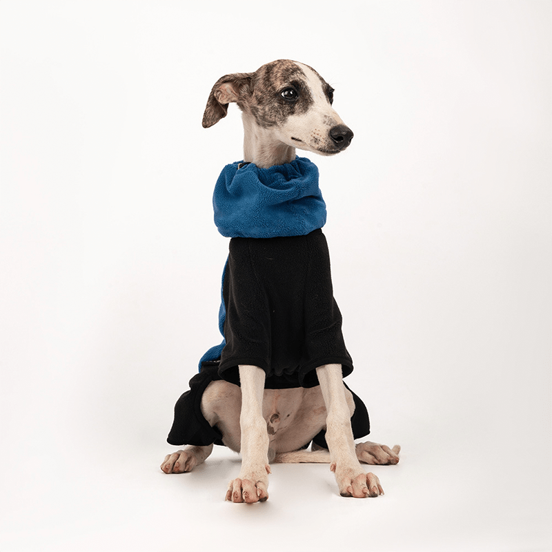 Warm Polar Fleece Greyhound Dog Onesie