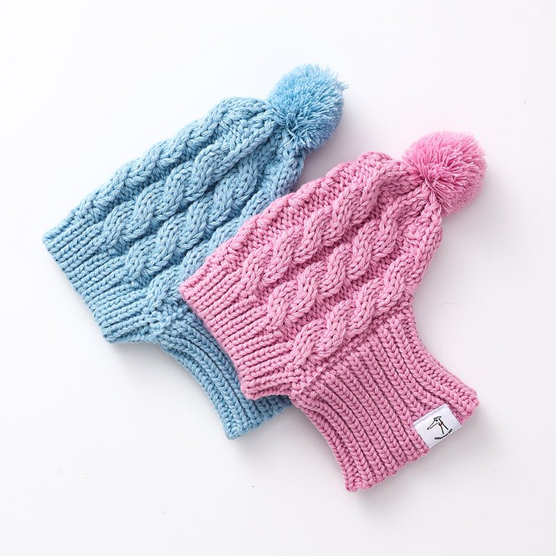 Warm Knitted Dog Cat Hat