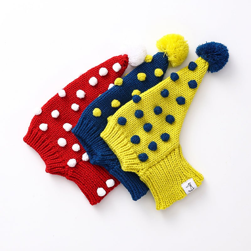 Cozy Knitted Dog Cat Hat