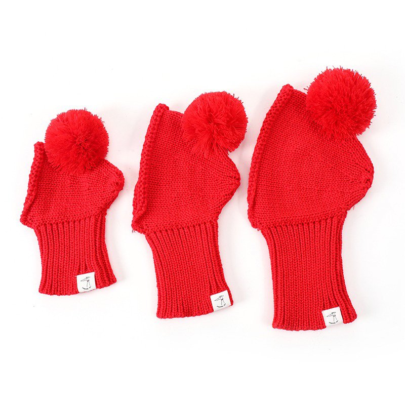 Cozy Knitted Dog Cat Hat