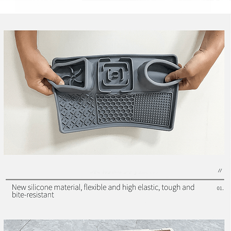 Slow Eating Dog Cat Lick Mat