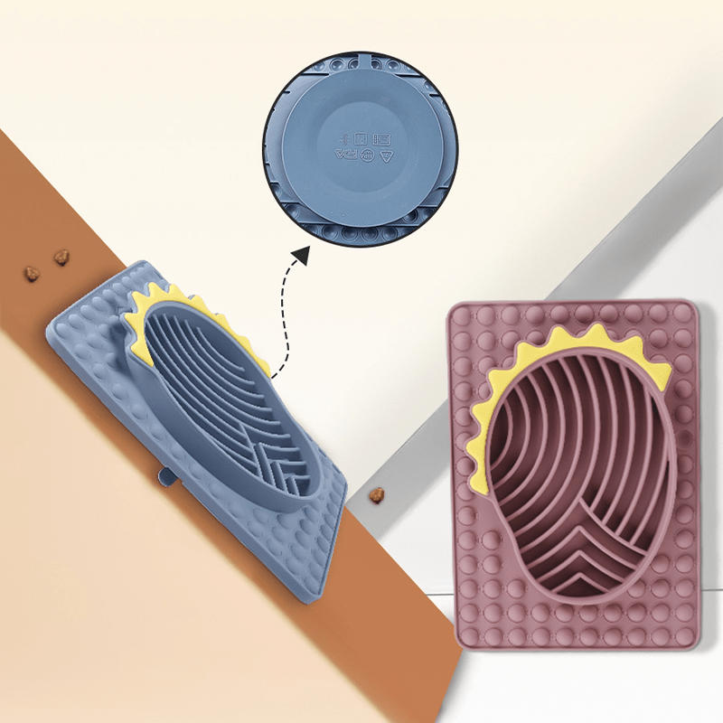 Slow Feeder Silicone Dog Bowl