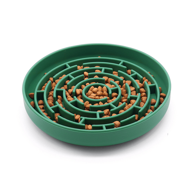 Durable Silicone Slow Feeder Dog Bowl