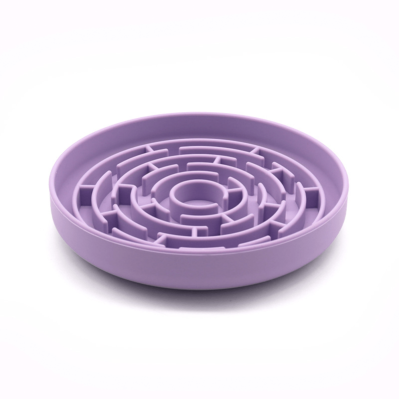 Durable Silicone Slow Feeder Dog Bowl
