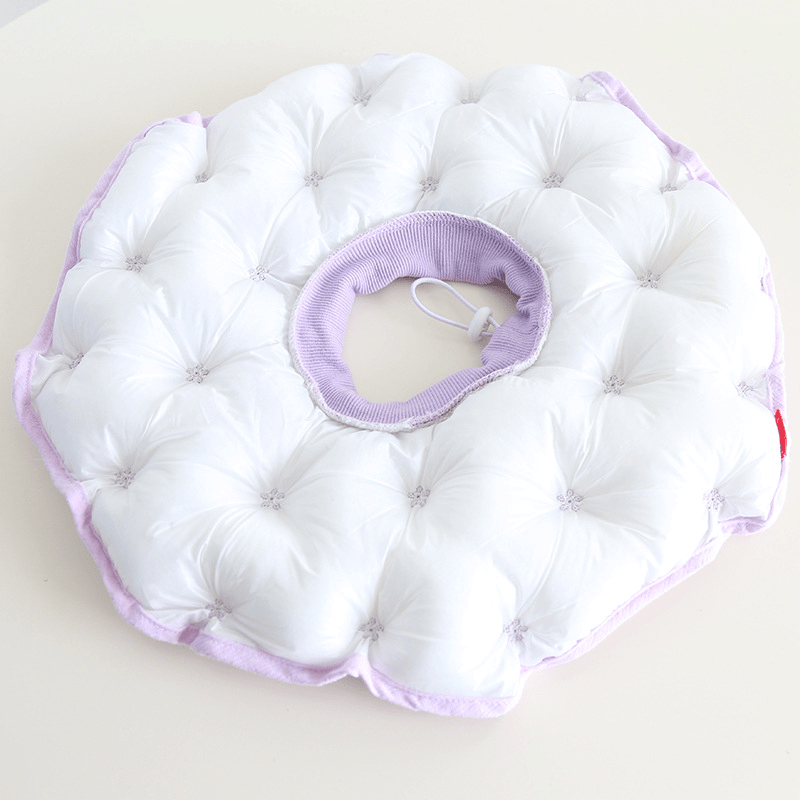 Soft Padded Cotton Dog Recovery Collar