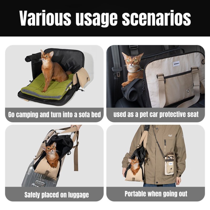 Portable Small Dog Cat Purse Carrier
