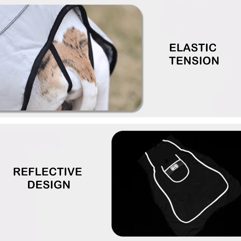 Warm Windproof Whippet Dog Vest