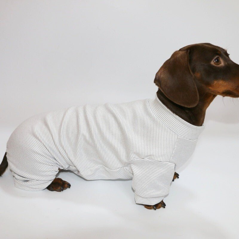 Lightweight Striped Dachshund Dog Onesies