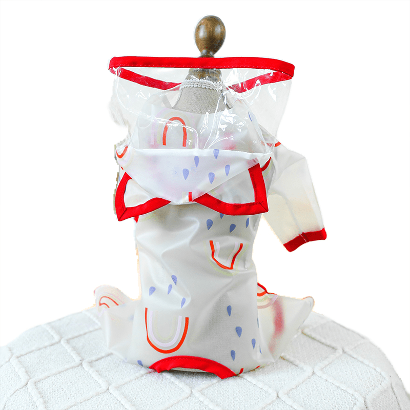 Transparent Waterproof Dachshund Dog Raincoat