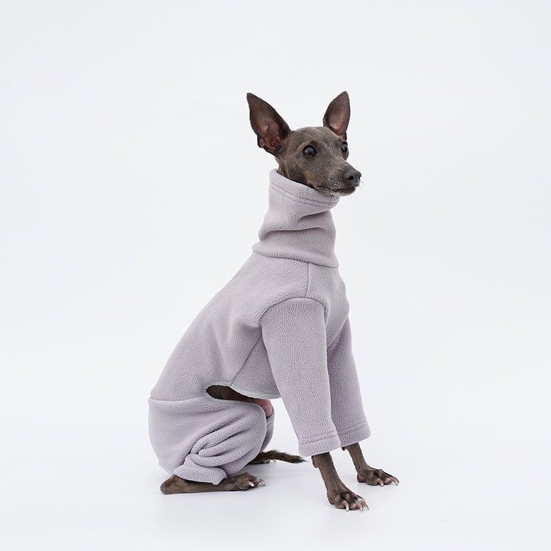 Warm Italian Greyhound Fleece Jumpsuit