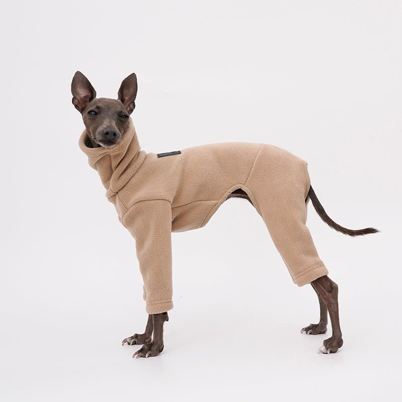 Warm Italian Greyhound Fleece Jumpsuit