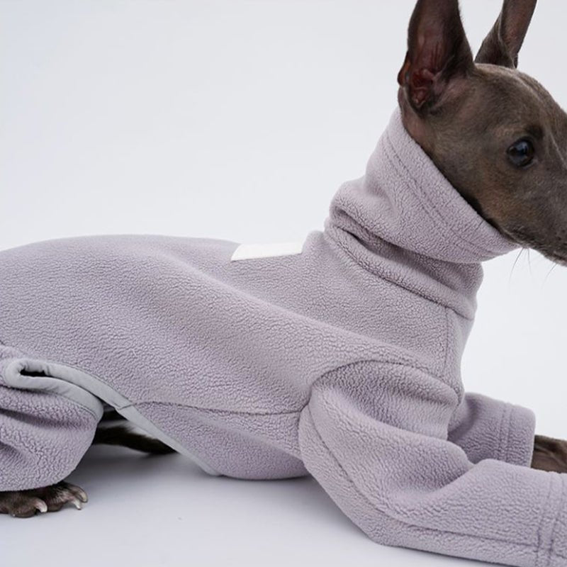 Warm Italian Greyhound Fleece Jumpsuit