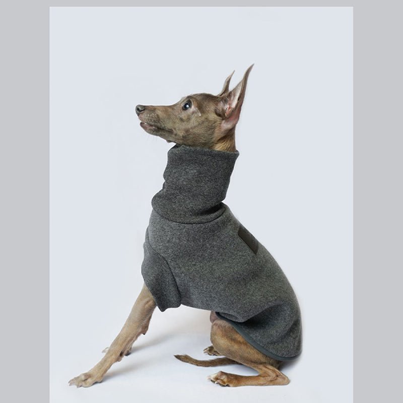 Luxurious Italian Greyhound Turtleneck Shirt