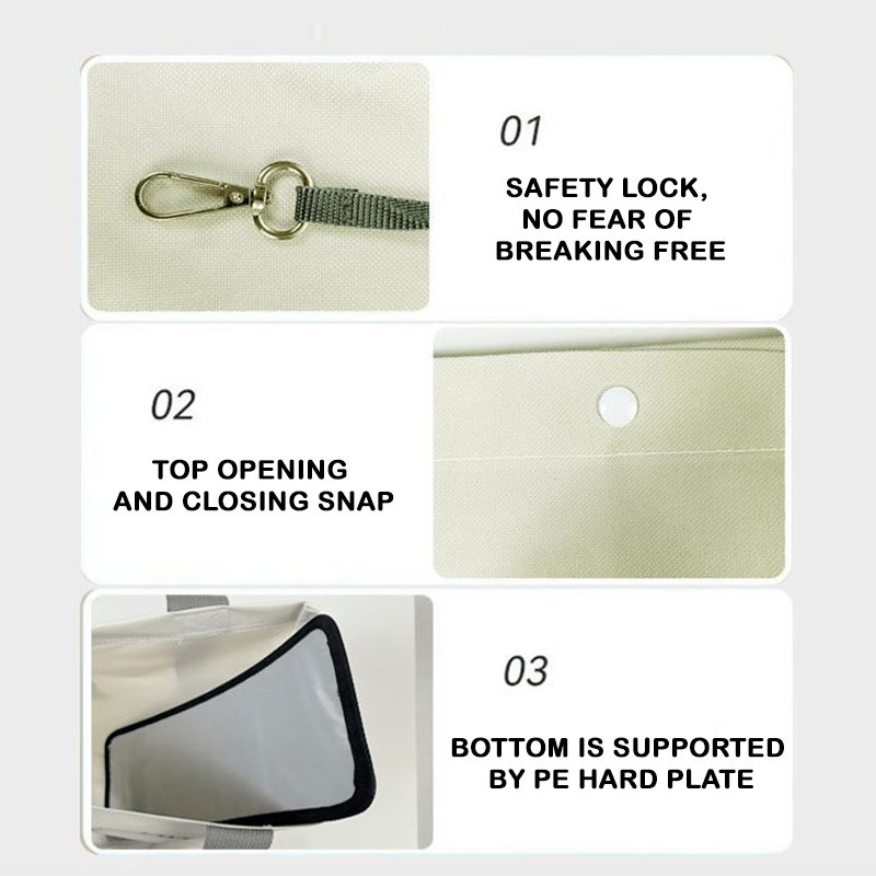 Ventilated Spacious Pet Carrier Tote