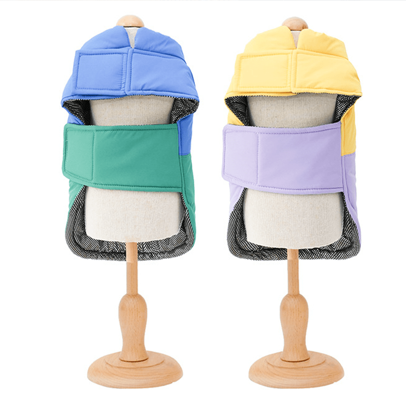 Warm Adjustable Velcro Winter Coat for Small Dogs