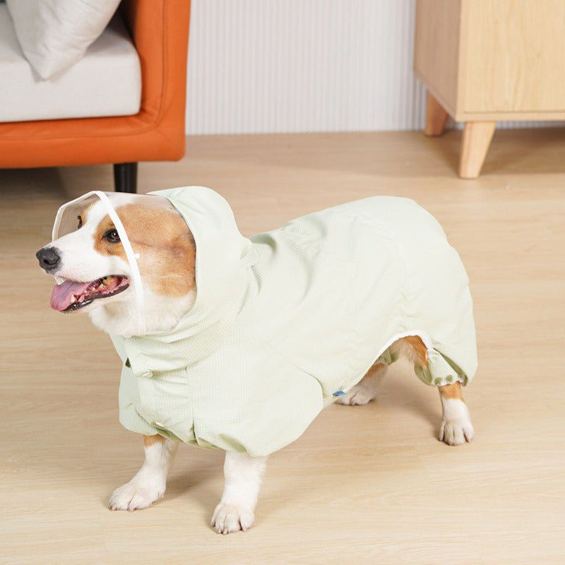 Waterproof Corgi Dog Raincoat