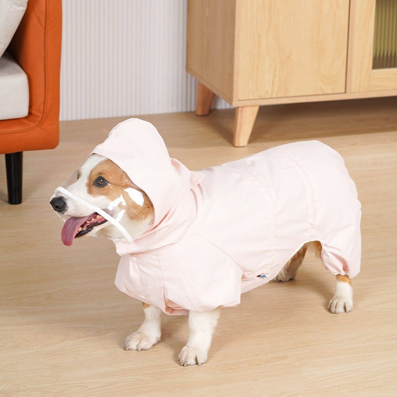 Waterproof Corgi Dog Raincoat