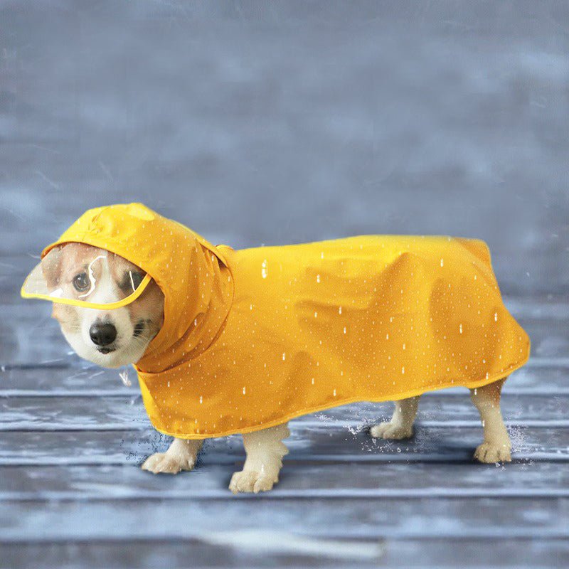 Waterproof Small Medium Dog Raincoat