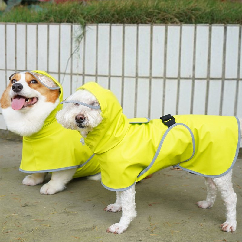 Waterproof Dog Raincoat Belly Cover