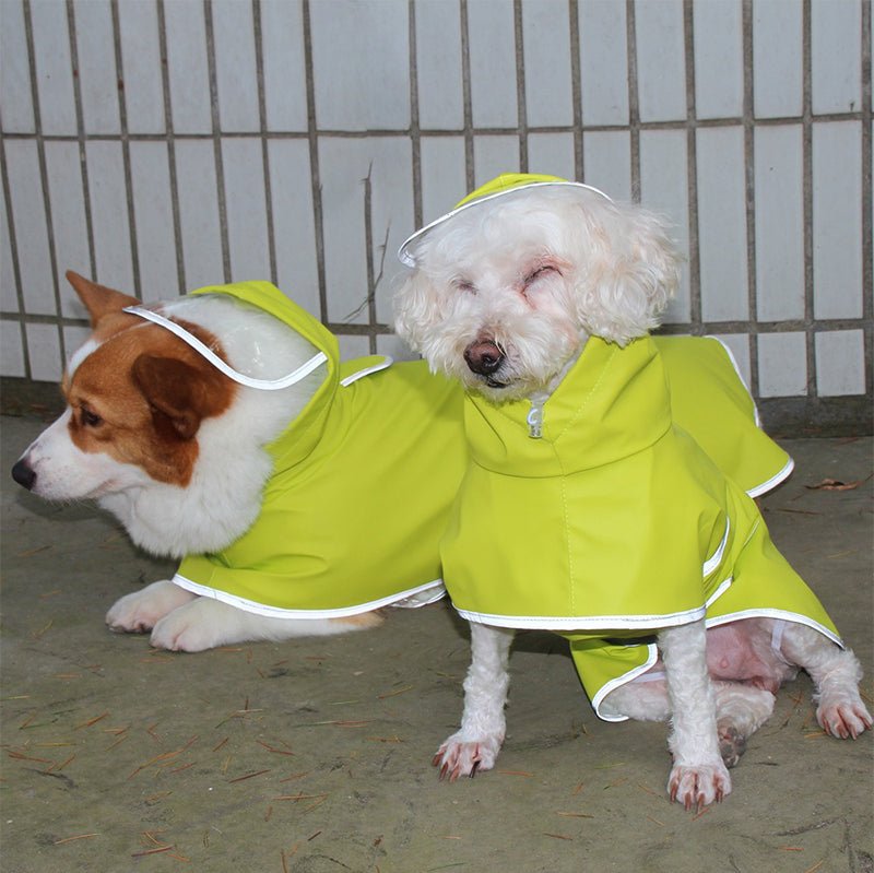 Waterproof Dog Raincoat Belly Cover