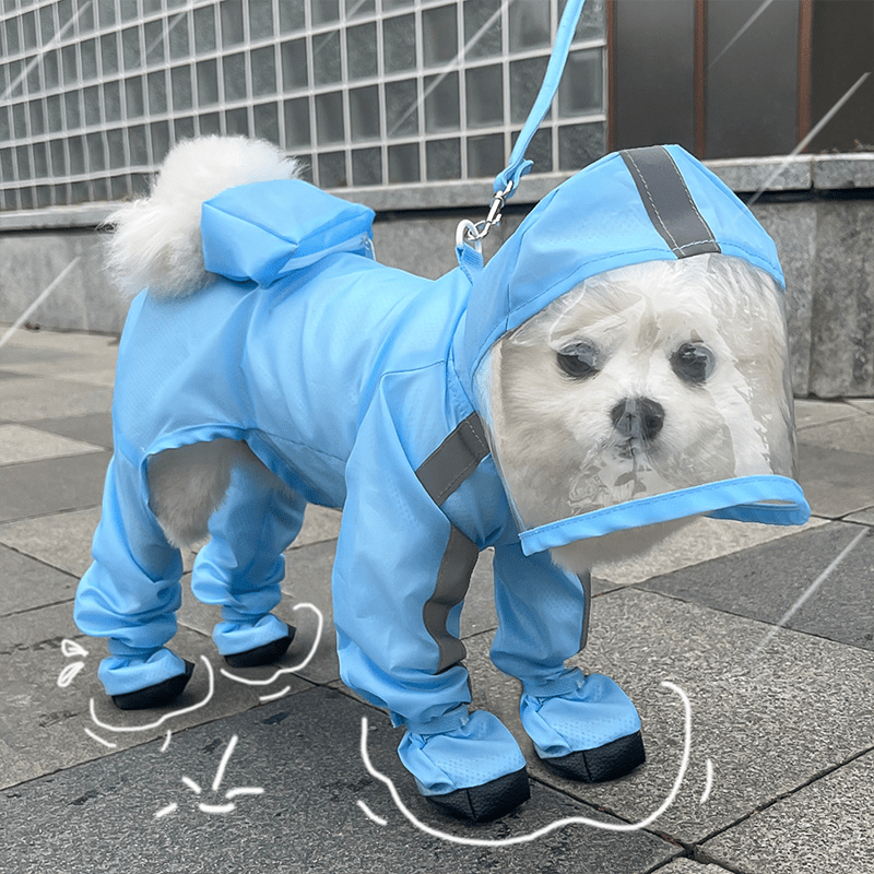 Waterproof Small Medium Dog Raincoat